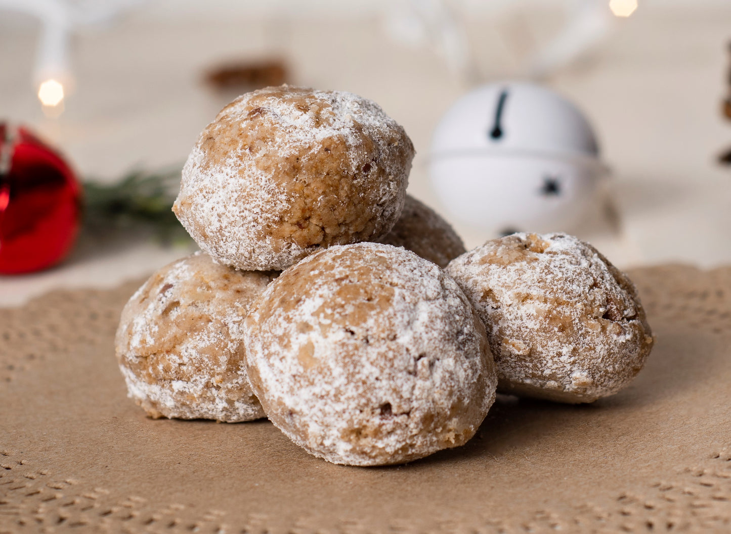 Galletas de nuez veganas