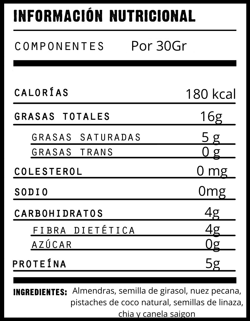 Granola Keto Nativa