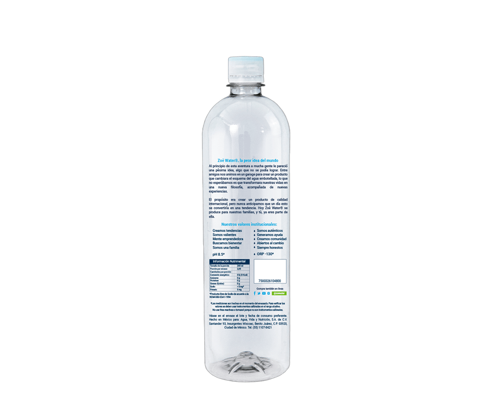 Zoe Water 500ml.