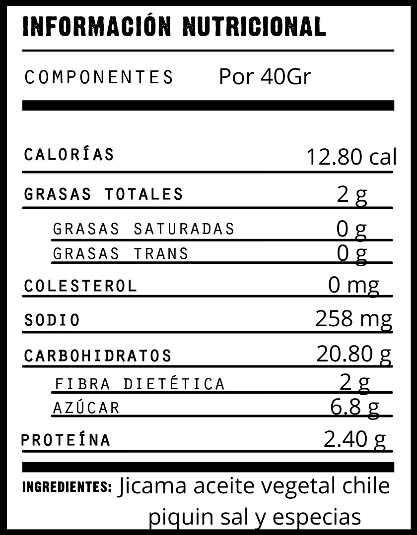 Jicama Enchilada Nativa