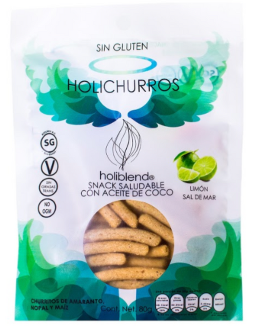 Holichurros sabor limon y sal